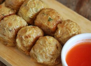 Foto resep Gai-Jor (Thai Chicken Roll)