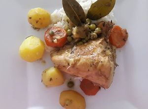Una foto de Pollo con Mostaza
