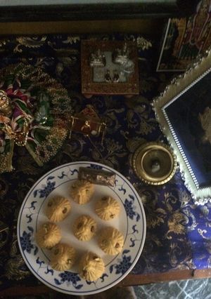 A picture of Paneer Modak.