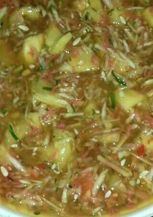 Foto resep Rujak serut aka rujak manis