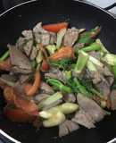 Gan xào thập cẩm