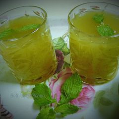 A picture of Aam Panna (Raw Mango Drink).