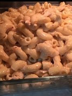 A picture of Chicken Macroni salad.