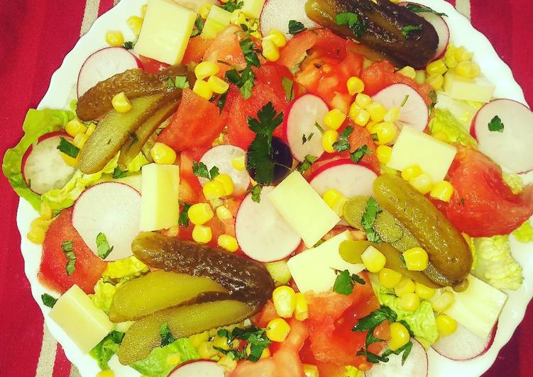 Recette de Fait maison Salade minceur