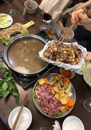 Hình của món Lẩu dê nhà em.