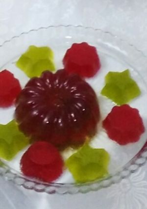 عکسی از دستور ژله
