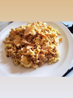 صورة لوصفة بيض بالفطر