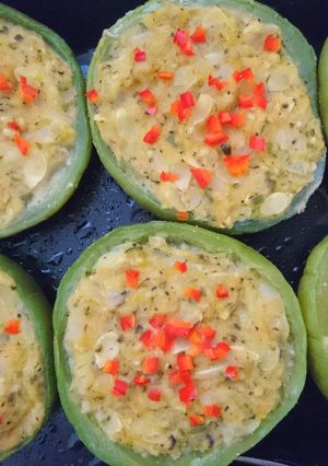 Una foto de Zapallitos rellenos con avena