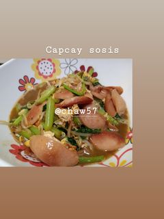 Foto resep Capcay Sosis