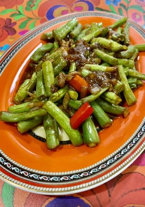 A picture of Chinese style French Beans.