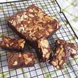 Fudge brownies with shiny crust