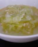 Canh bí xanh nấu tôm