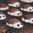 Galletas tortuga de chocolate y vainilla