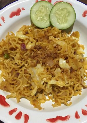 Foto resep Mie tumis sederhana