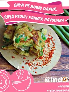 Foto resep Telur Dadar Buncis