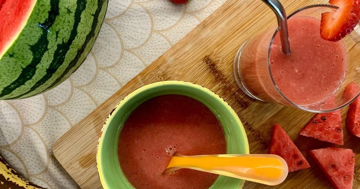 Smoothie Pour Bebe Et Toute La Famille De L Oeuf Au Riz Cookpad