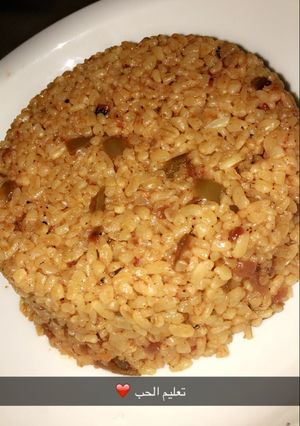 صورة لوصفة برغل ببندورة
