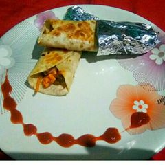 A picture of Paneer Frankie.