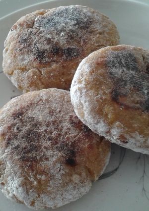 Una foto de Tortitas de plátano