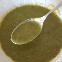 A picture of Leek, kale & potato potage.