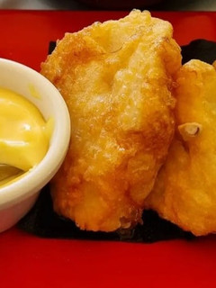 Foto de Medalhões de Pescada panados com Maionese Caseira