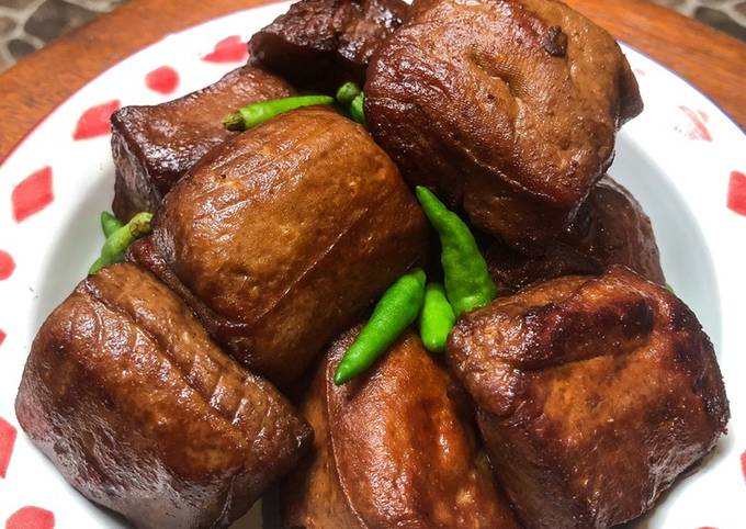 Resep Tahu Bacem Mbah Carik Kaliurang oleh Resep Mandut - Cookpad