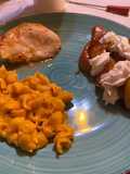 Italian Baked Chicken with Creamy Shells and Southern Fried Apple’s