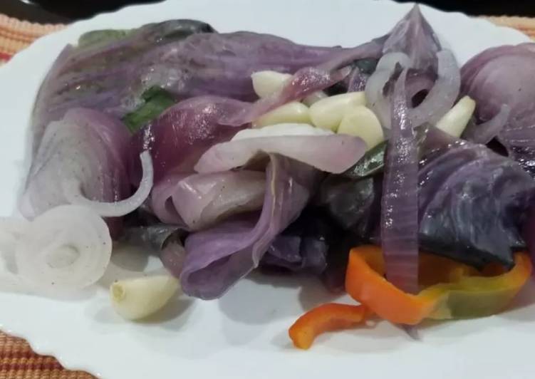 The Simple and Healthy Purple plate