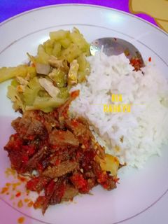 Foto resep Daging suir balado