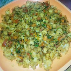 A picture of Idli poha.