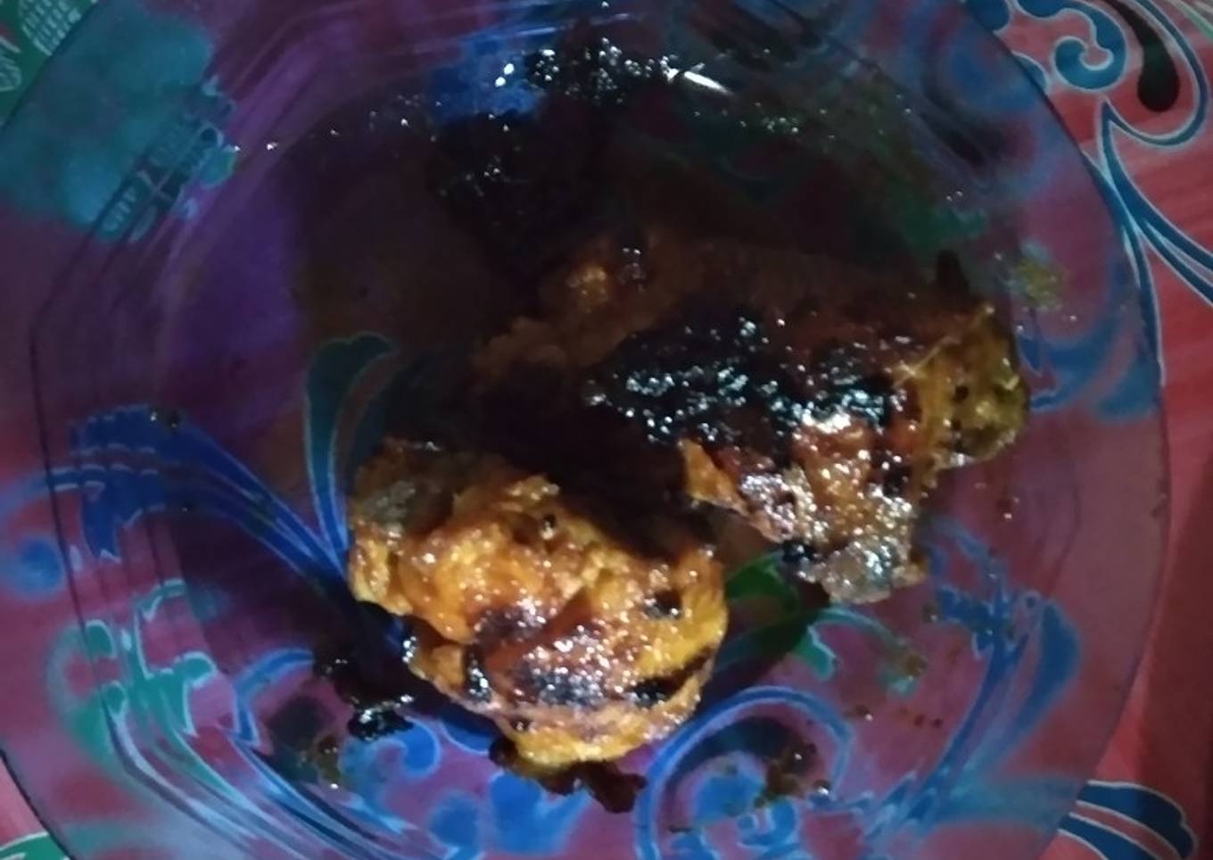 Ayam panggang madu teplon