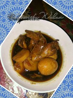 Foto resep Semur ayam + telor