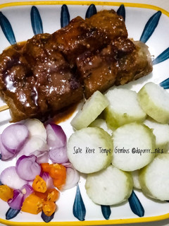 Foto resep Sate Kere Tempe Gembus