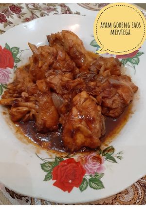 Foto resep 7. Ayam goreng saos mentega