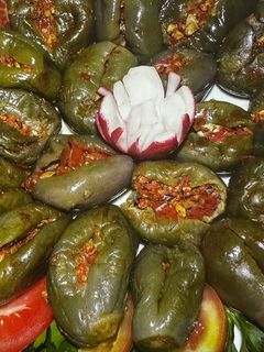 صورة لوصفة مكدوس بالجوز