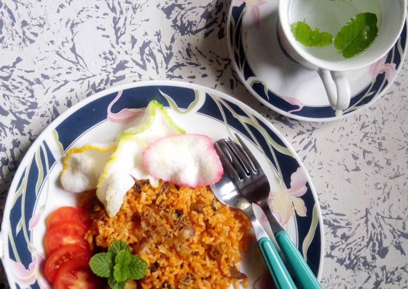Nasi Goreng Daun Mint