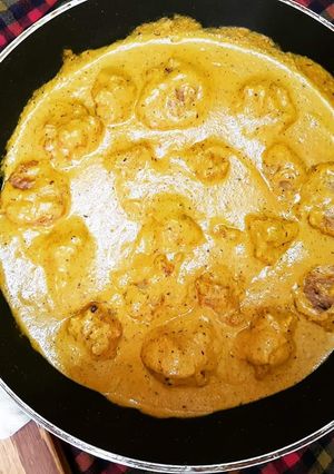 A picture of Butter Chicken Meat balls.