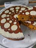 Torta paradiso di carote, arancia e limone