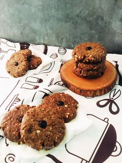 Foto resep Cookies Tempe Coklat Kacang