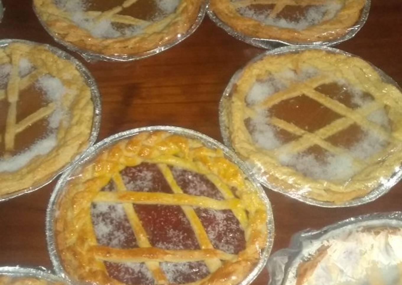 Pastafrola de Dulce de Membrillo y Dulce de Batata