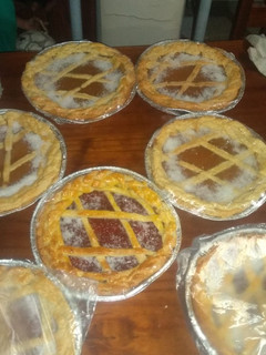 Una foto de Pastafrola de Dulce de Membrillo y Dulce de Batata