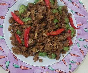 Resep Mudah Orak arik telor kecap pete Enak Bergizi Resep Mudah Orak arik telor kecap pete Enak Bergizi