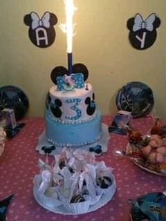 صورة لوصفة كيكة عيد ميلاد رؤوف