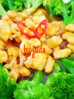 Foto resep Brokoli ayam saus tiram