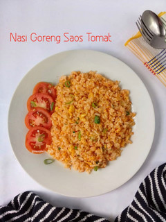 Foto resep Nasi Goreng Saos Tomat