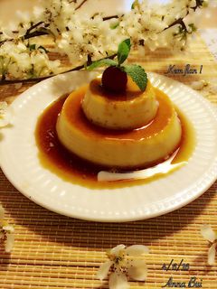 Hình của món Kem Flan sữa tươi !.
