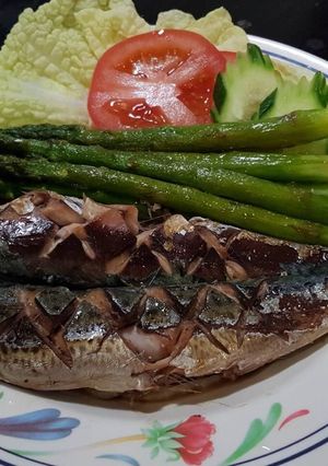 รูปของ ปลาซาบะย่างซีอิ๊ว