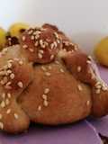 Pan de muerto de guayaba💛☠️