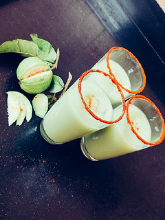 A picture of Guava chilli Juice.