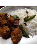 Borir jhal Sundried urad dal lentil curry